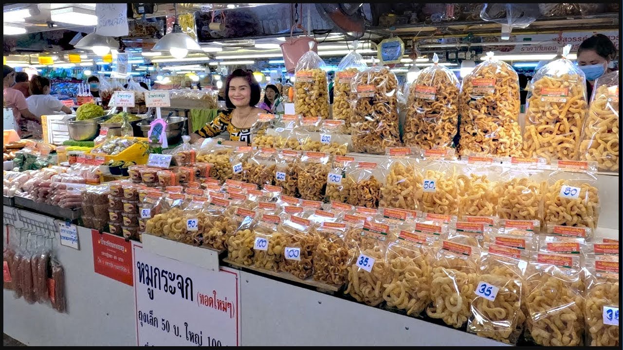 เที่ยวตลาดทุ่งเกวียน ตลาดกลางป่า ที่ขายของฝาก ใหญ่ที่สุดในจังหวัดลำปาง