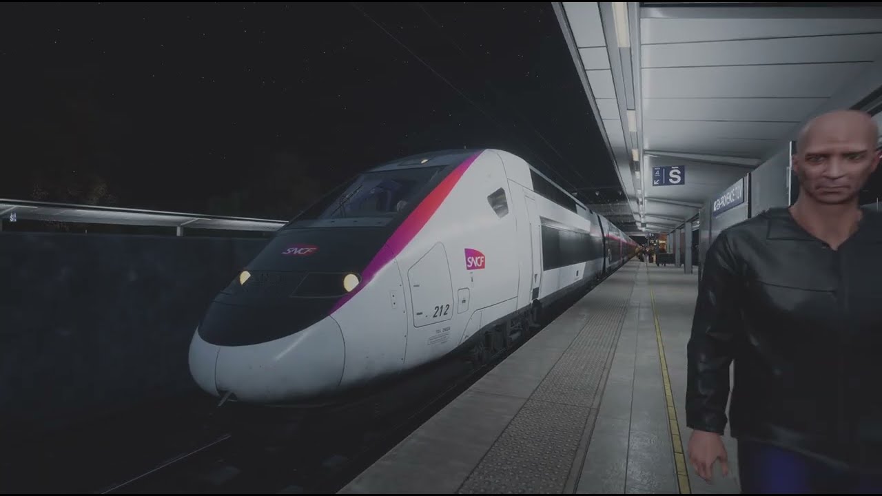 TGV FRANÇAIS Train Sim World 6