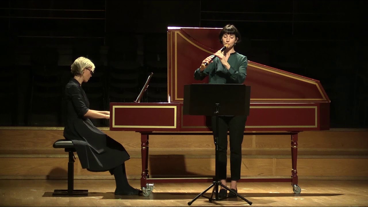 J.- M. Hotteterre - Prelude in g minor | F/F - Eva L. Fegers & Flóra Fábri