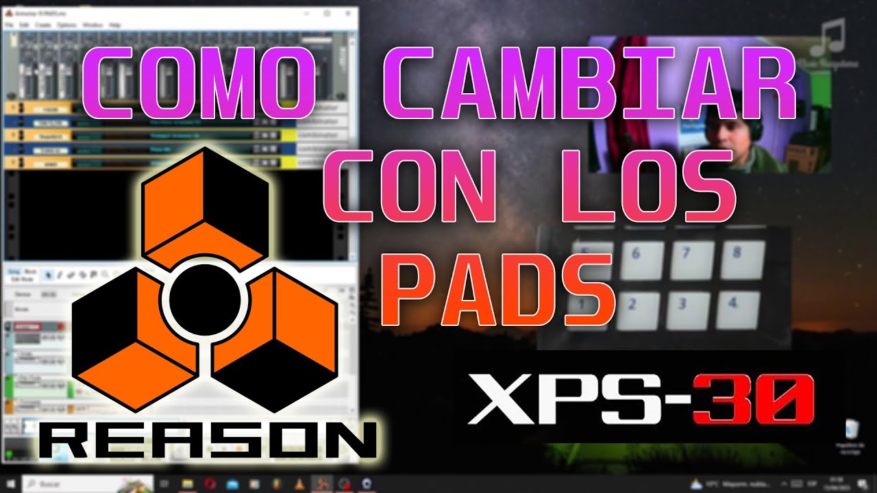 Cambiar con Los Pads del TECLADO Sonidos en REASON 5