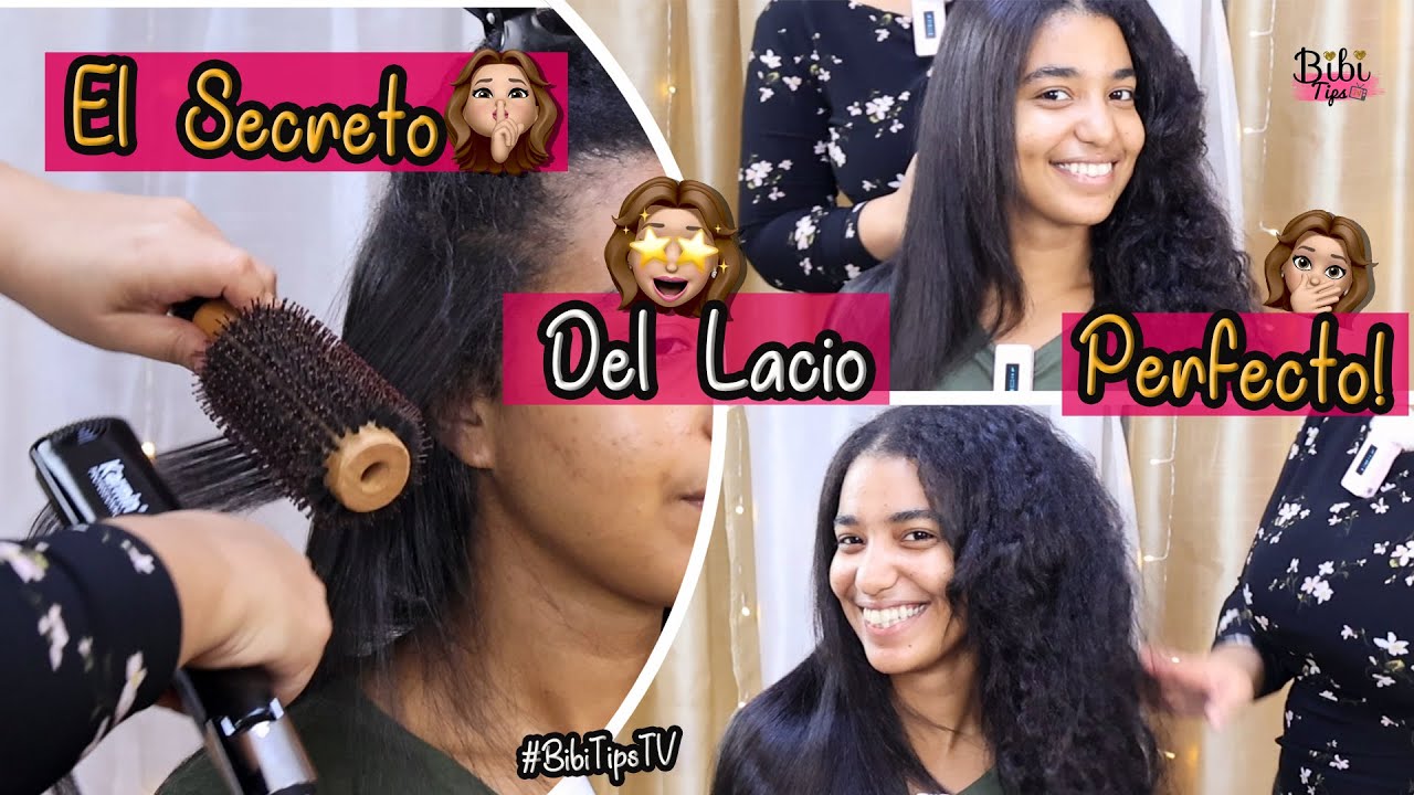 ¡Secado y planchado de salón en casa! 💁🏽‍♀️✨ Técnica paso a paso para cabello rizo y crespo 💝