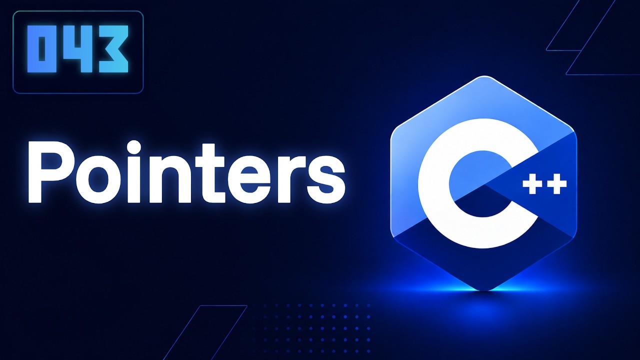 C++┆#043┆Pointers