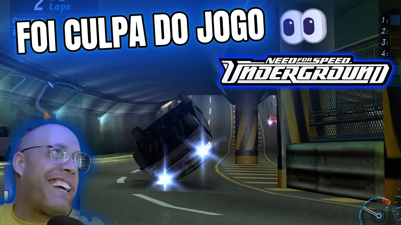 Corte| 😂🚓 NFS Underground 1 com Mod Redux — Corridas Tortas, Sorte Absurda e 80% da Campanha no PC
