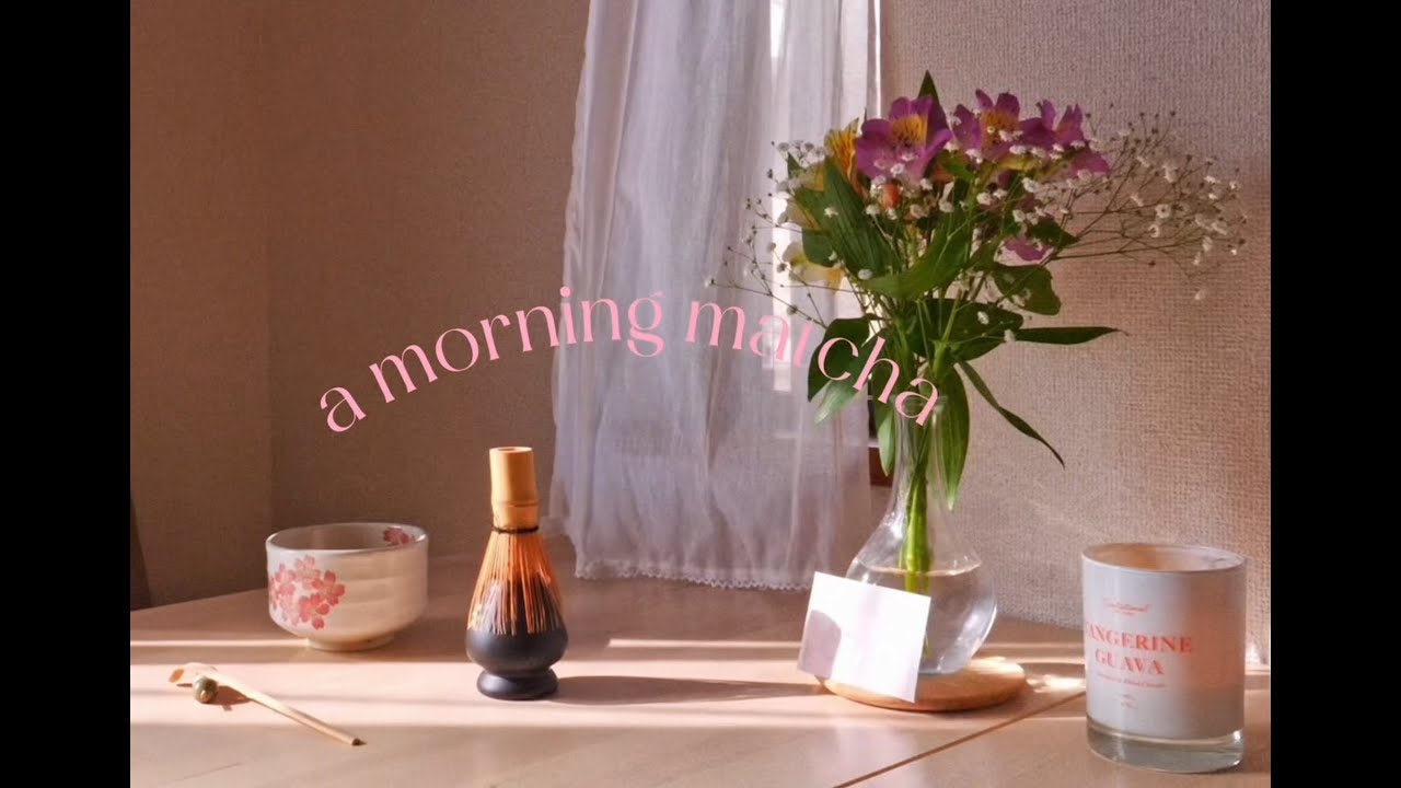 a morning matcha