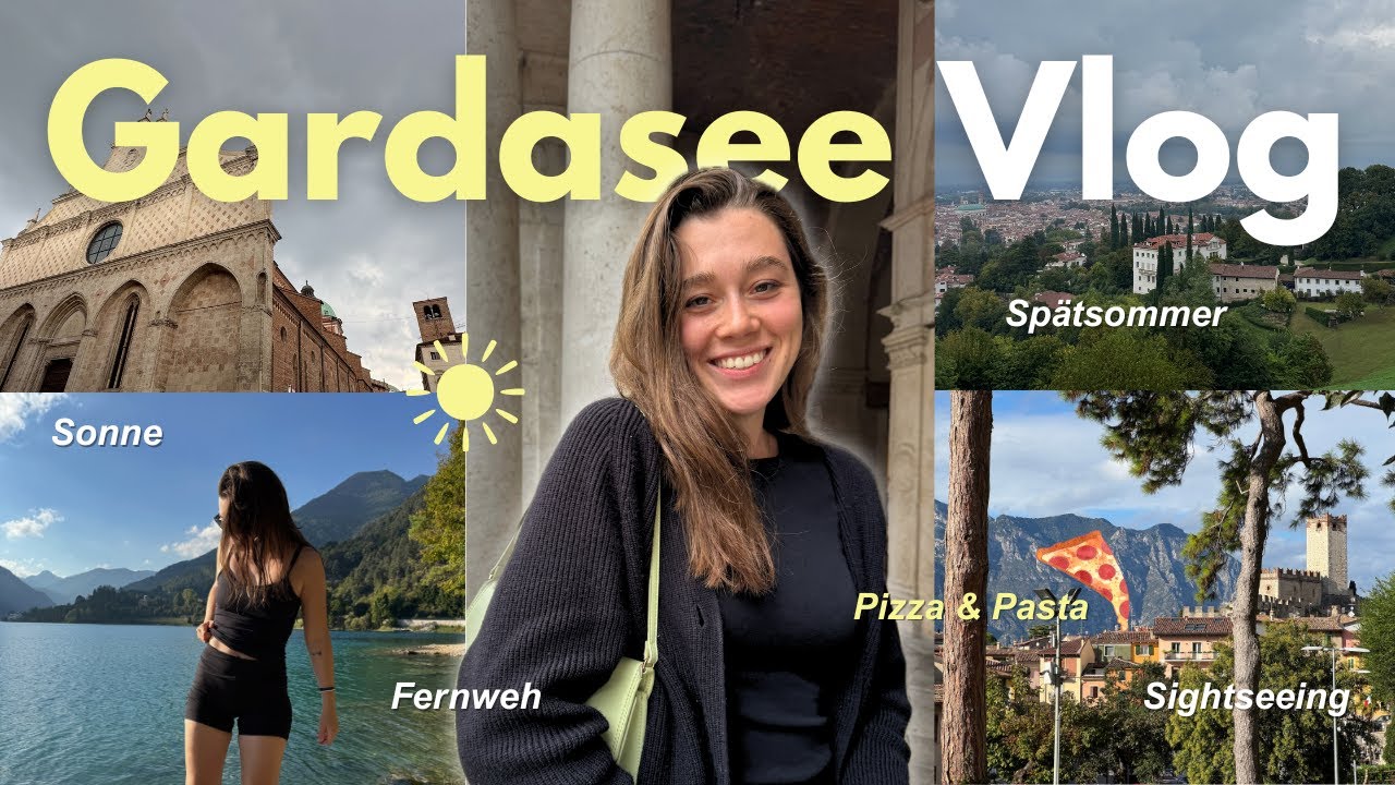 5 Tage am Gardasee & Spätsommer in Italien 🇮🇹🍕 | TRAVEL DIARIES