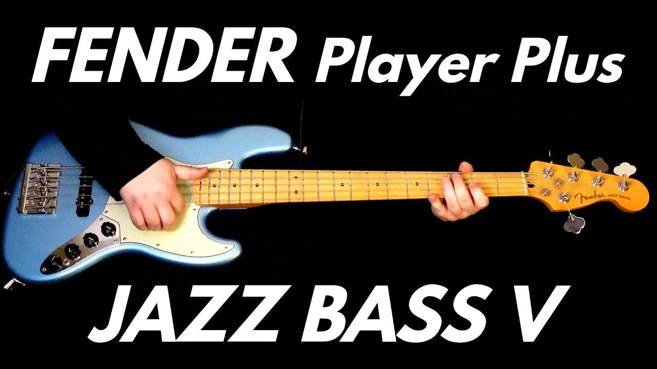 Fender Player Plus JAZZ BASS V Opal Spark | Tone Test