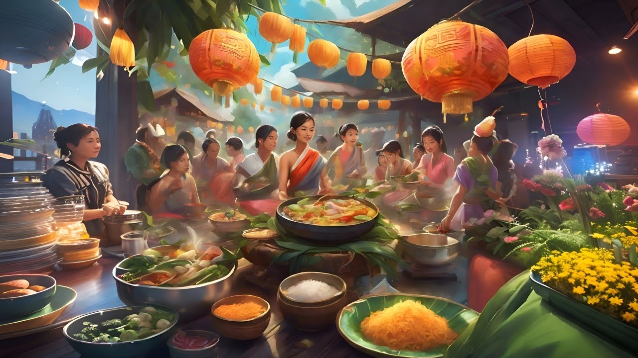 Unveiling Thailand's Festival Flavors: A Culinary Journey with GlobalTaste Journey!