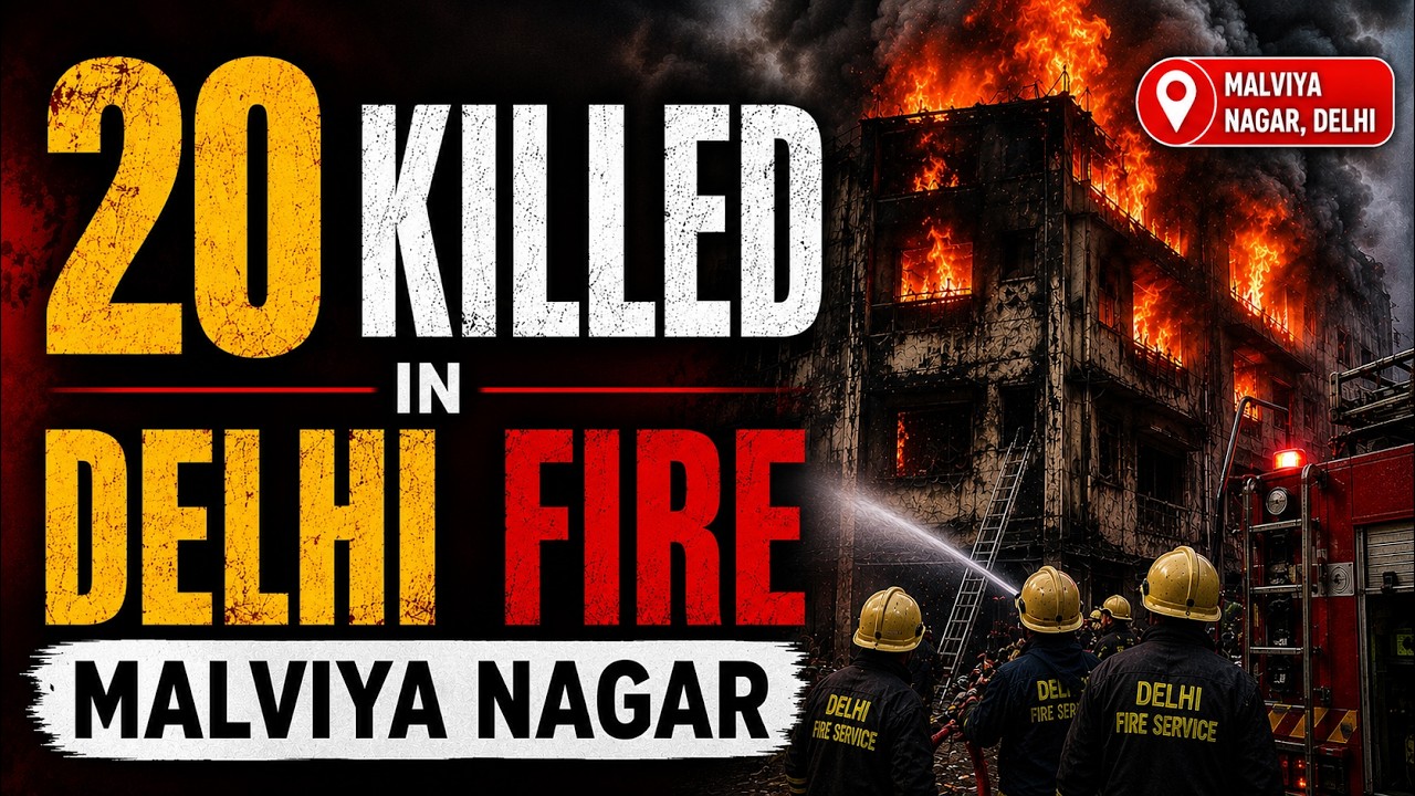 Delhi Fire News: Fire At Delhi's Malviya Nagar Restaurant | Fire Accident At South Delhi's Eatery