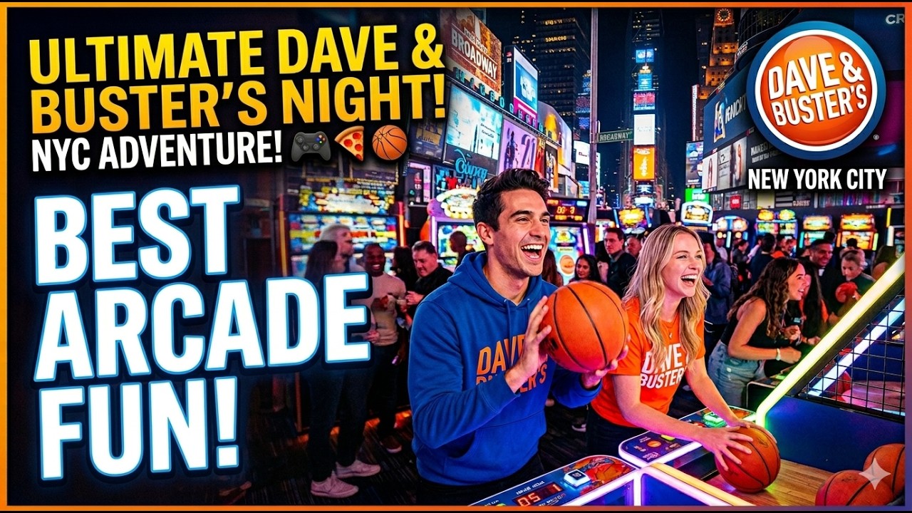 DAVE and BUSTER'S in New York City