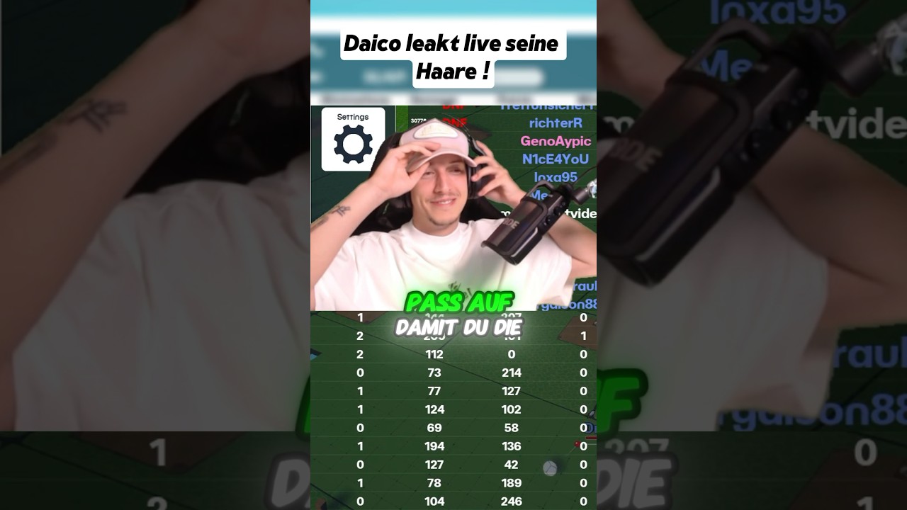 1stdaico OHNE CAP !!😱😱 #shorts #clips #highlights #fy #viralshorts