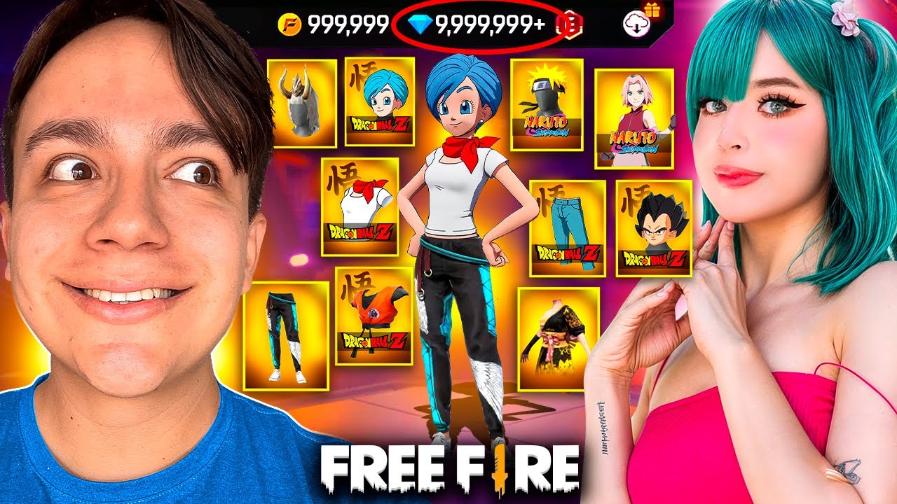 TODO ESTO TIENE LA CUENTA DE KELLY VELOZ EN FREE FIRE🥵!!