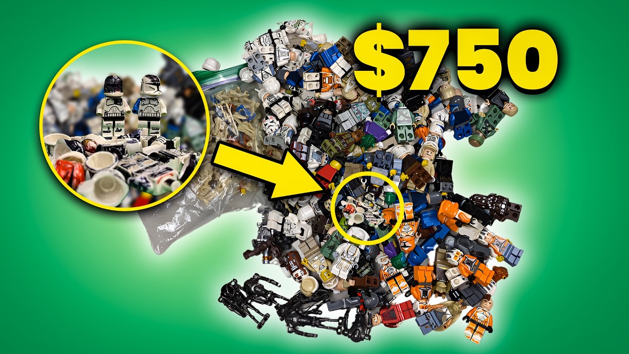LEGO Star Wars 140+ Minifigures MYSTERY BOX!
