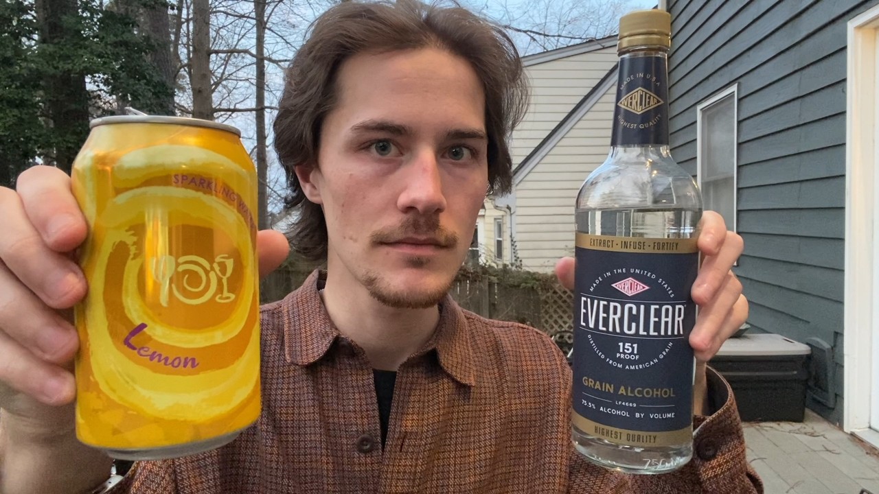 I Tried Drinking Everclear and Carbonated Water..