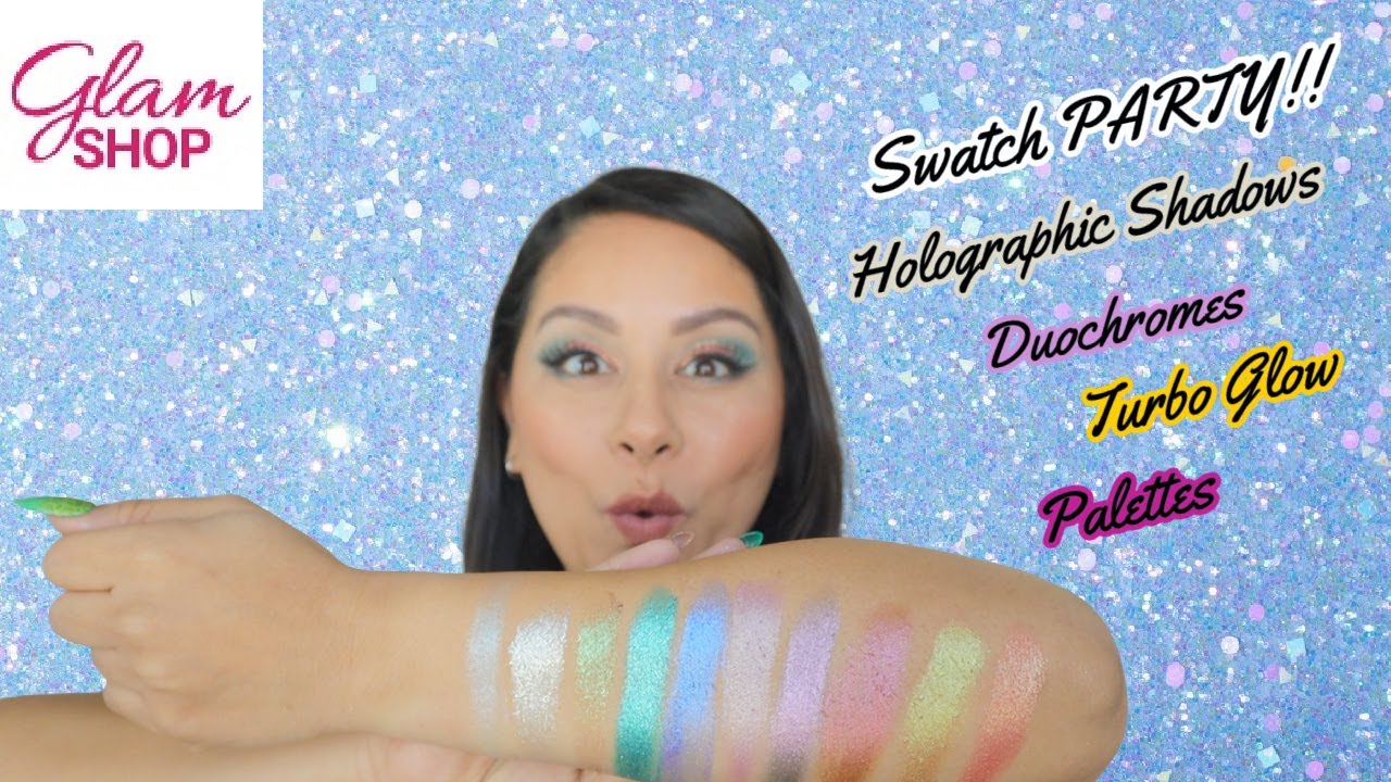 The Glam Shop Poland Swatch Party | Singles & Palettes | #glamshoppoland @digitalgirlworld13