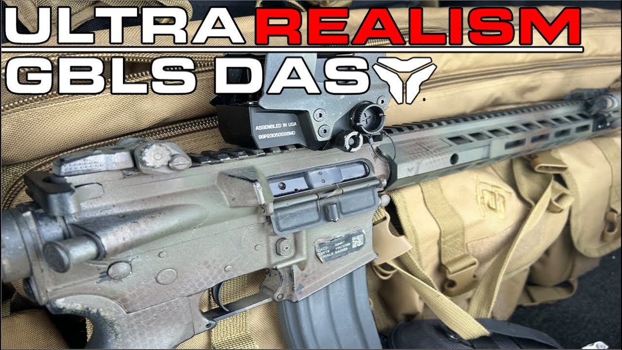 $1700 REALISTIC AIRSOFT AEG - THE FUTURE OF AIRSOFT? | GBLS DAS Review