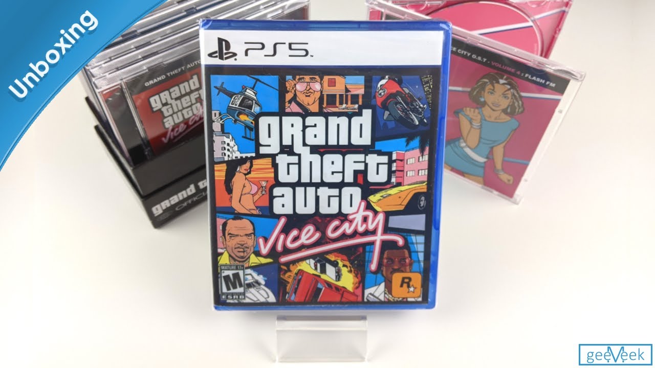 GTA Vice City - PS5 Unboxing (Concept)