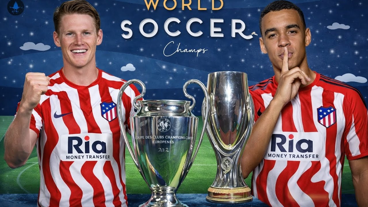 Atletico madrid i ilk şampiyonlar ligini kazandırdım #world soccer champs #wsc