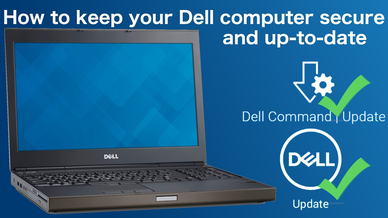 Как использовать Dell Update или Dell Command Update для обеспечения безопасности и корректной ра...
