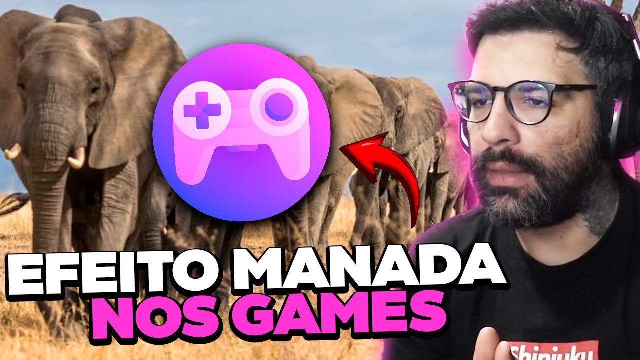 EFEITO MANADA NOS GAMES, ELE DEU O PAPO RETO!