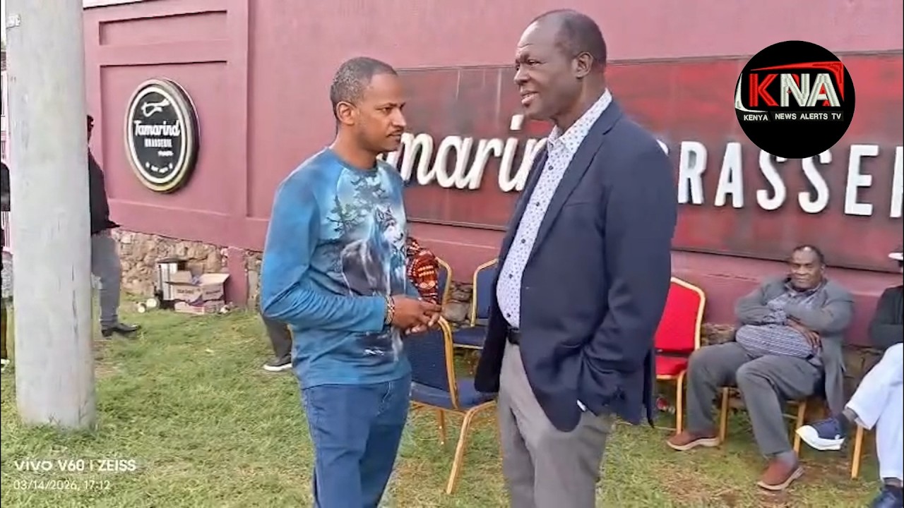 BABU OWINO VISITING TUJU, HE TURNS HOSTILE TO THE CURRENT IMPUNITY AND FAILURE TO SAKAJA AT LARGE.