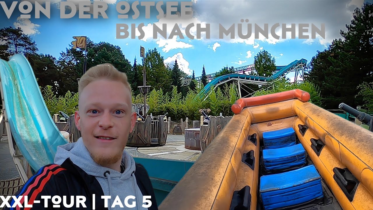 Wasserbahn im Schlauchboot mit Airtime &' Überraschende Flat Rides! | Safariland Stukenbrock | Vlog