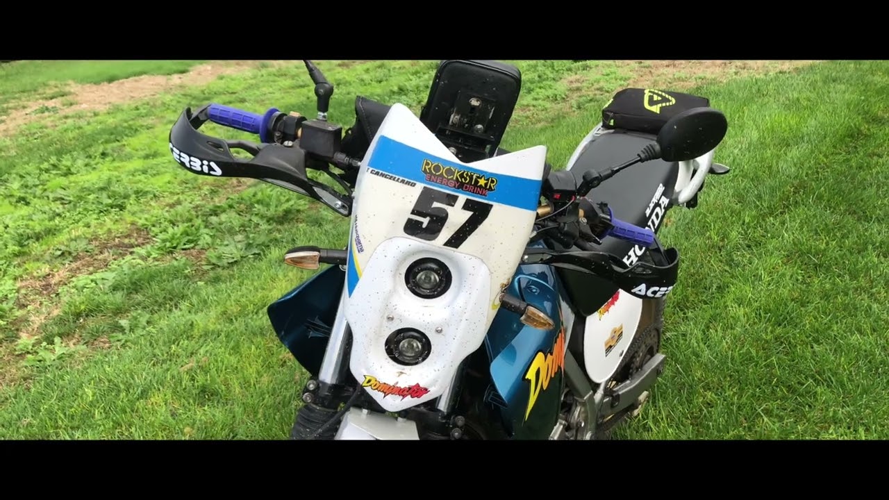 Honda Dominator 650 in Off, le mia versione Enduro