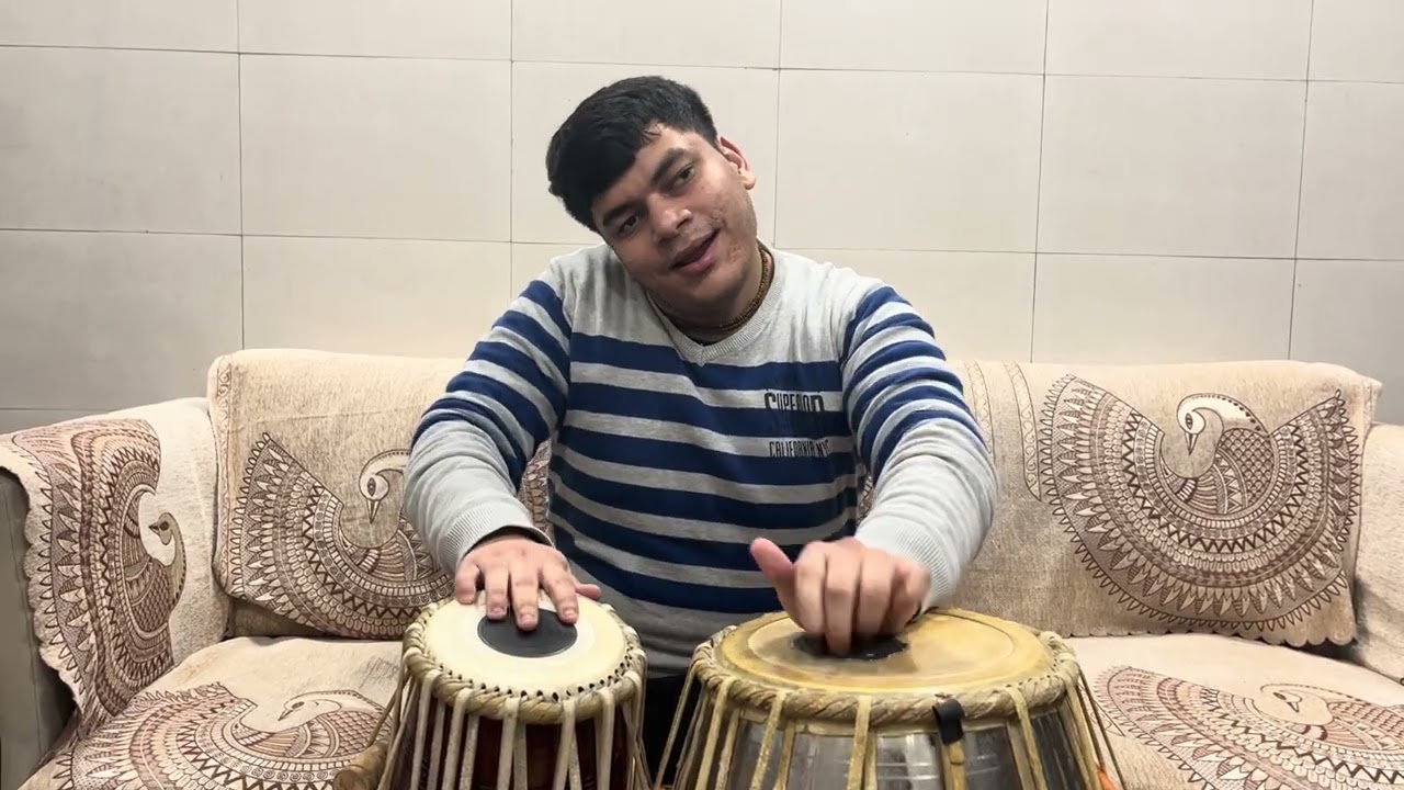 Teri Shirt Da Button Song Kailash Kher Tabla Cover By Anurag Negi 