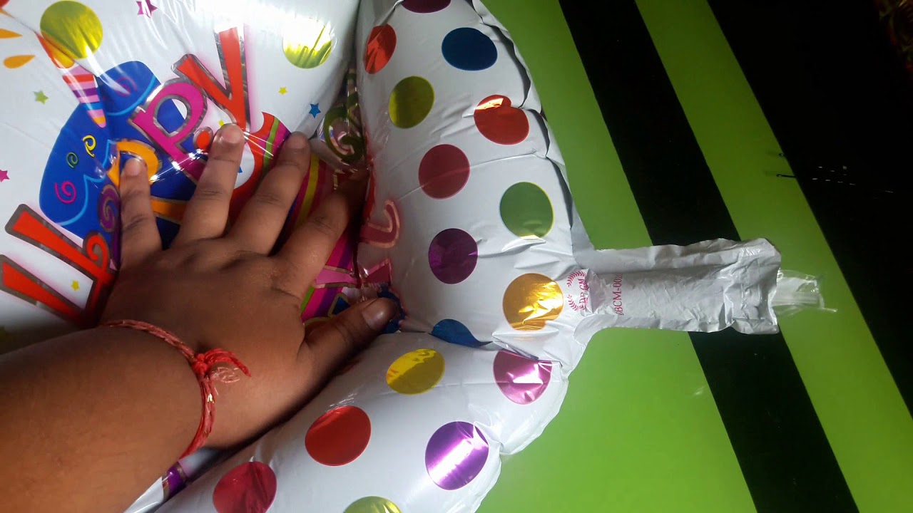 How to deflate a foil balloon  & use them  Again!