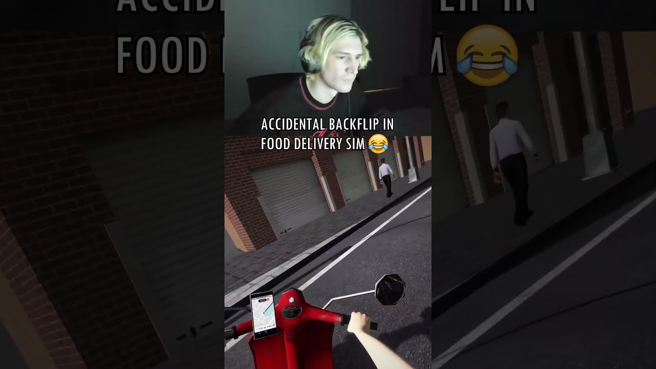 Food Delivery Simulator Unintended Backflip #shorts #msc #simulator