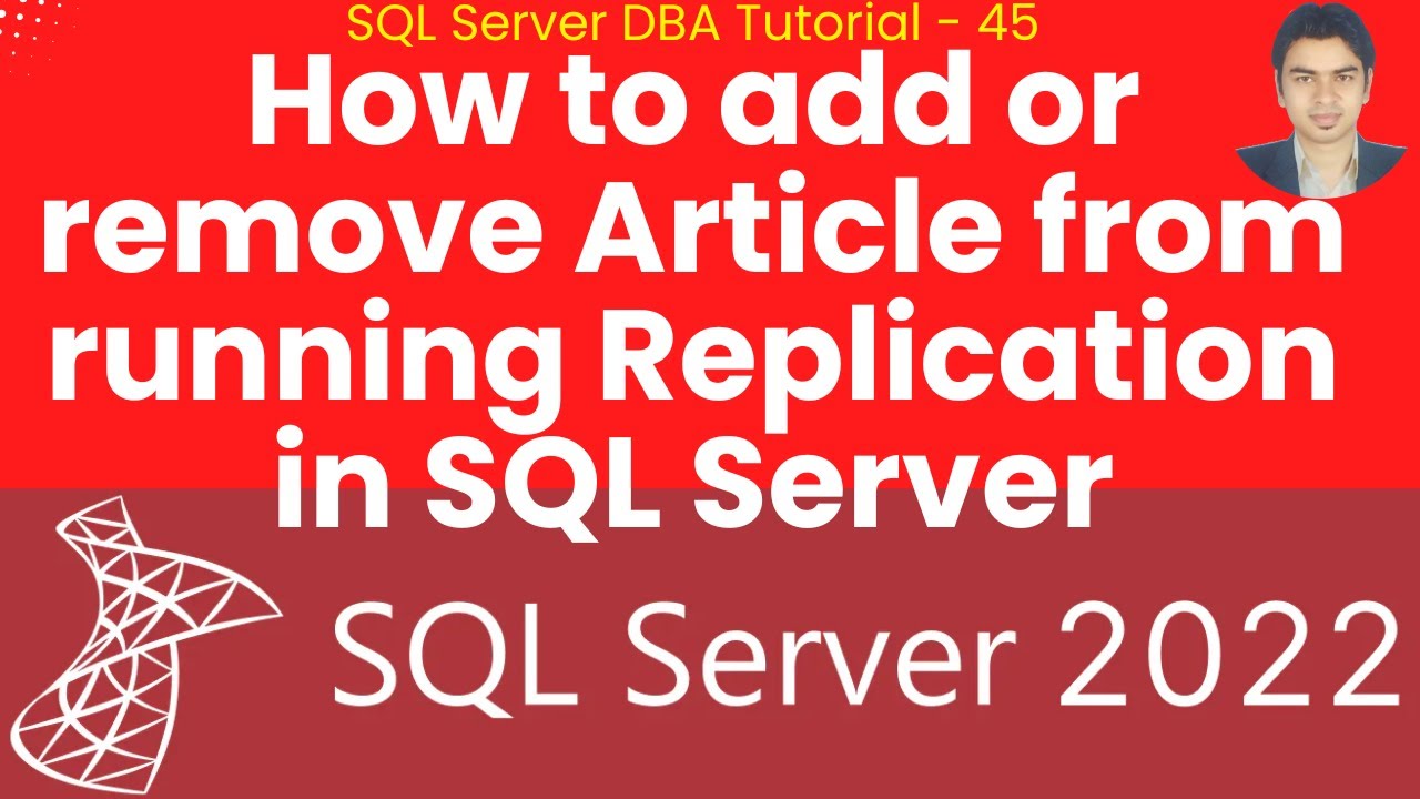 Как добавить или удалить статью из запущенной репликации в SQL Server #sqlserver #sql #sqldatabase