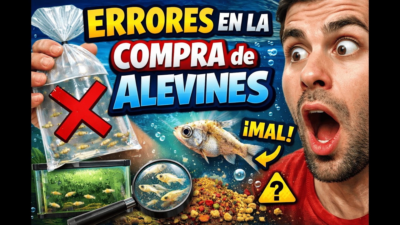 Tipos de alevines de tilapias, errores en la picicultura