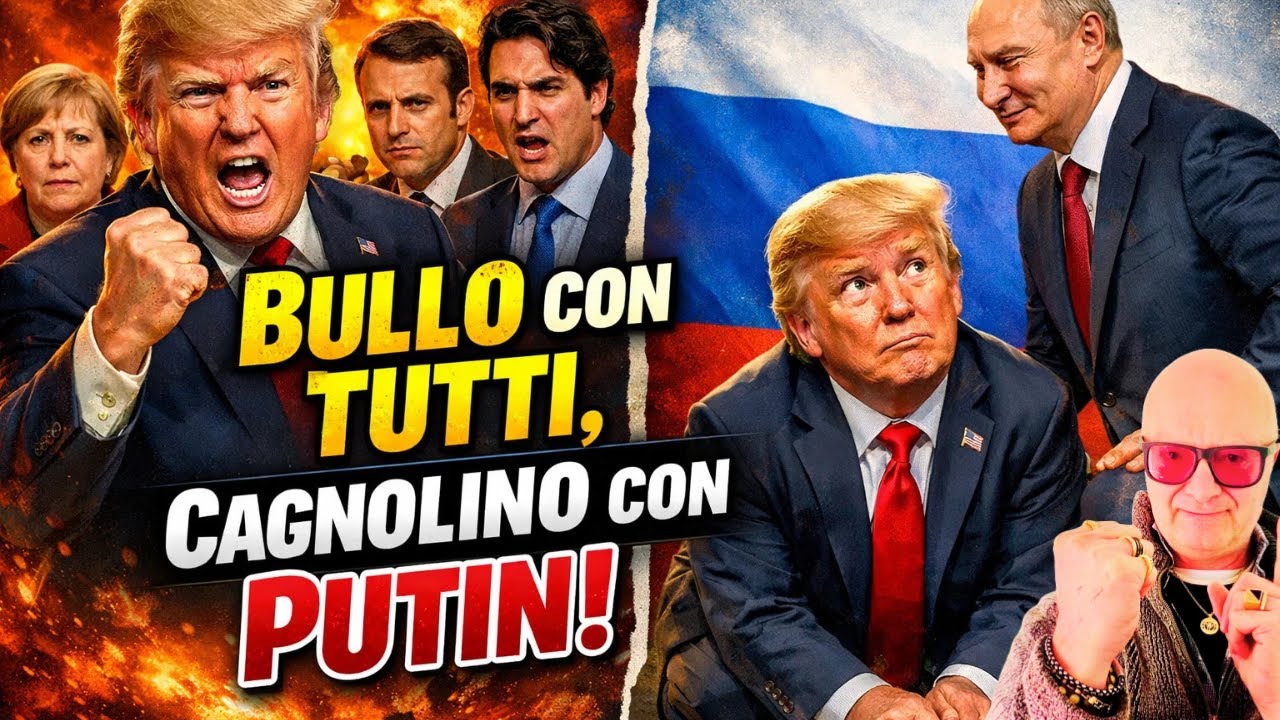 Trump bullo con tutti, cagnolino sottomesso con Putin! Ecco perché