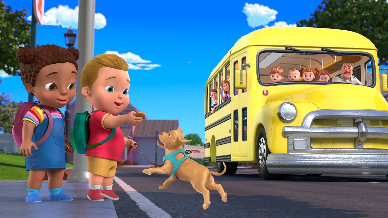Wheels on the Bus | @Beep Beep Nursery Rhymes & Kids Songs