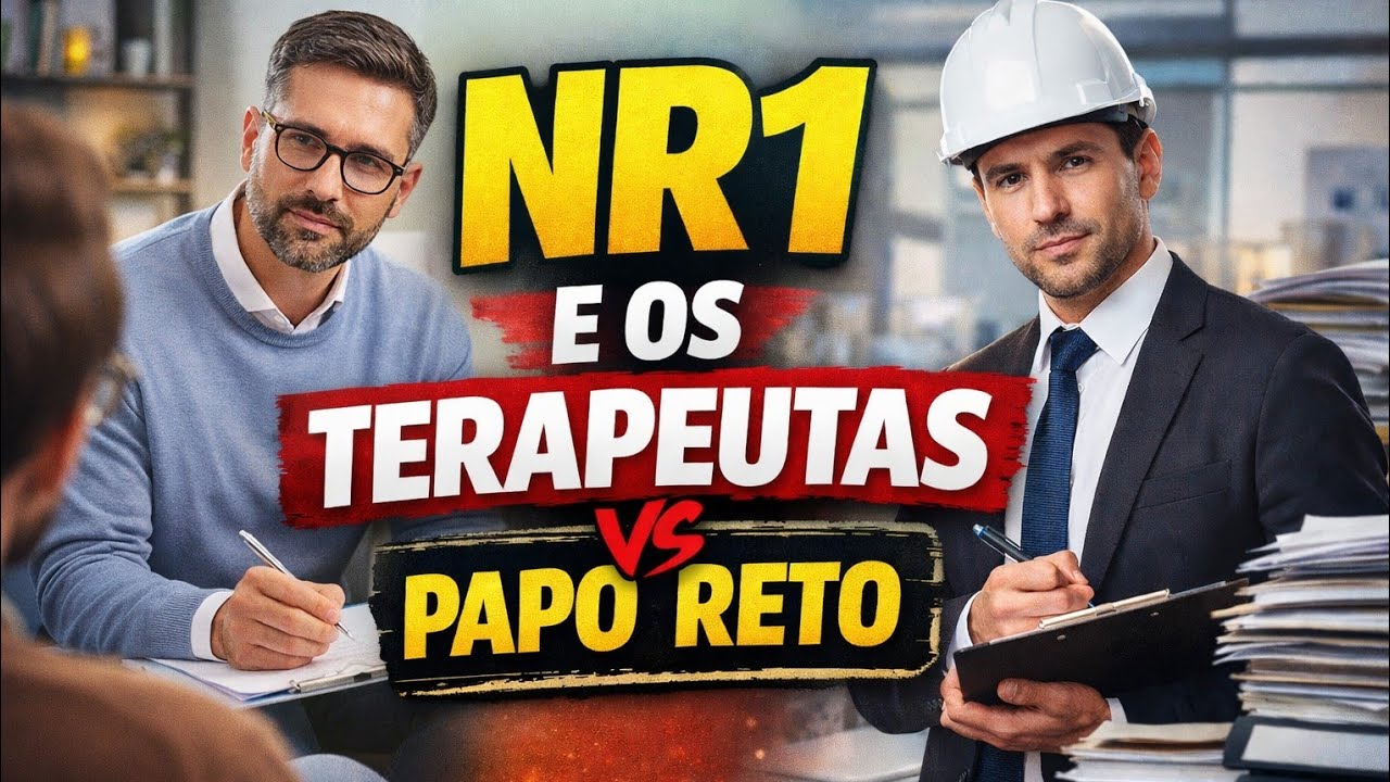 NR-1 E OS TERAPEUTAS, PAPO RETO | Elias Sousa 
