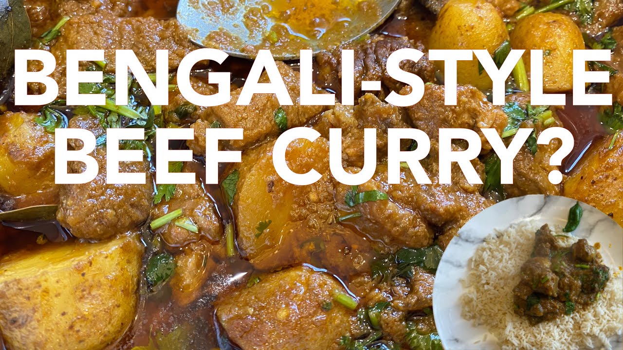 BEEF POTATO CURRY - BENGALI-STYLE RECIPE WITH A REAL BENGALI CHEF