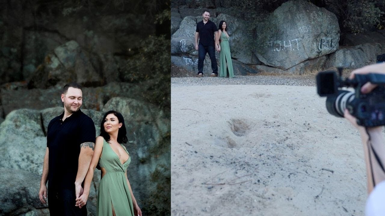 NOT MODEL Couple Photoshoot at a Few Different Locations, Engagement Photoshoot Behind The Scenes