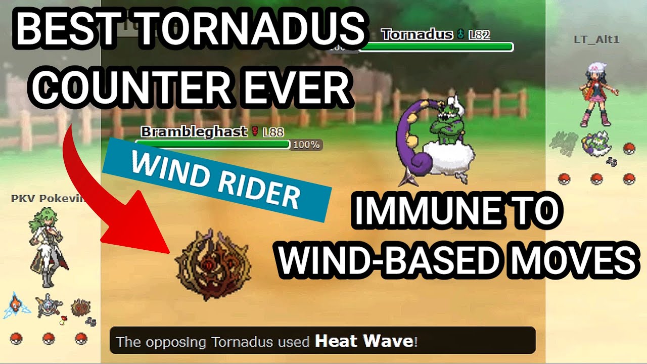 Brambleghast Is The Best Tornadus Counter! (Pokemon Showdown Random Battles) (High Ladder)