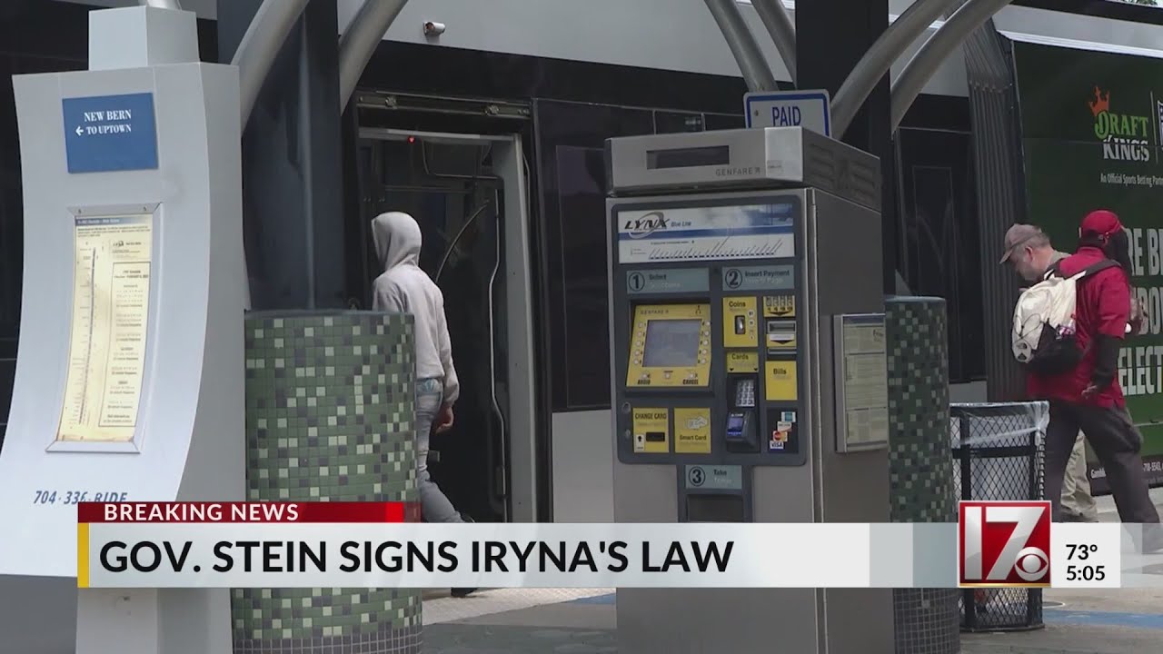 Gov. Josh Stein signs Iryna's Law