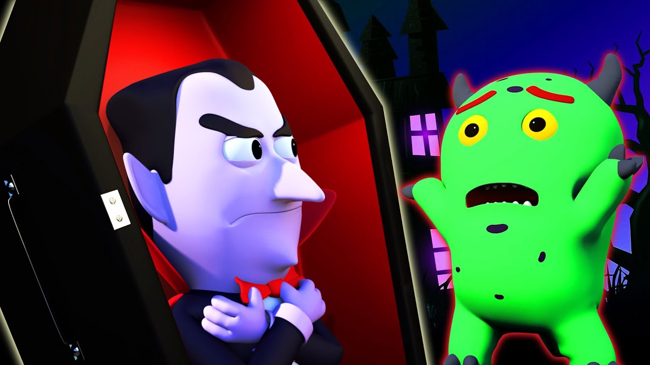 Apa Kau Tidur Vampir | Lagu Halloween Untuk Anak-Anak | HooplaKidz Bahasa Indonesia - Lagu Anak Anak