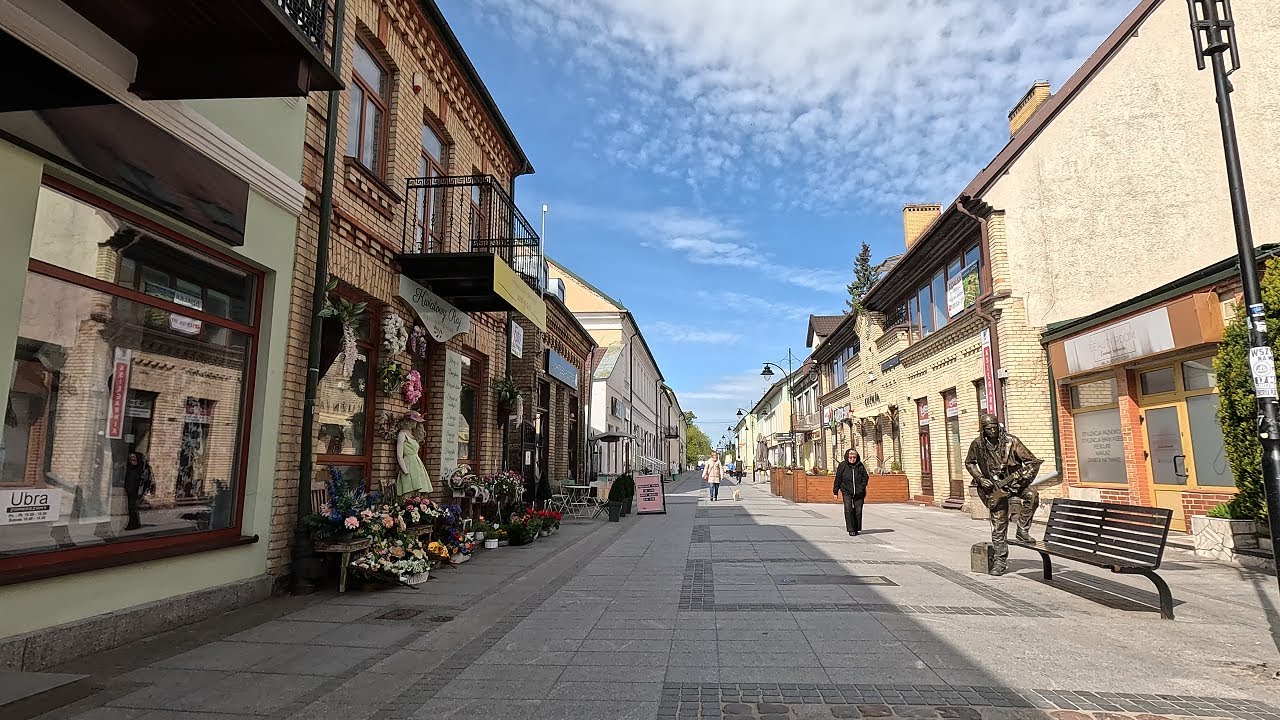 🇵🇱 Suwalki, Poland, Street Walking Tour