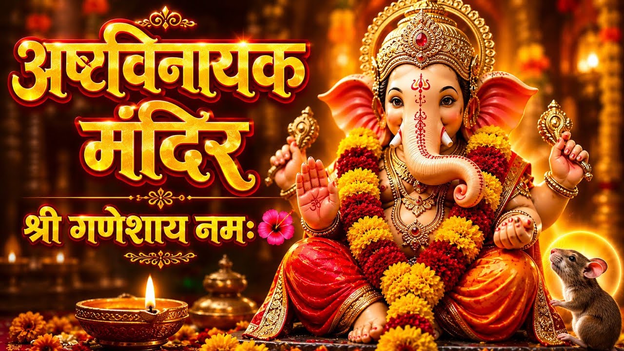 Ashtvinayak Ganpati Darshan | Ashtvinayak Ganpati Mandir | Ashtvinayak Mandir 