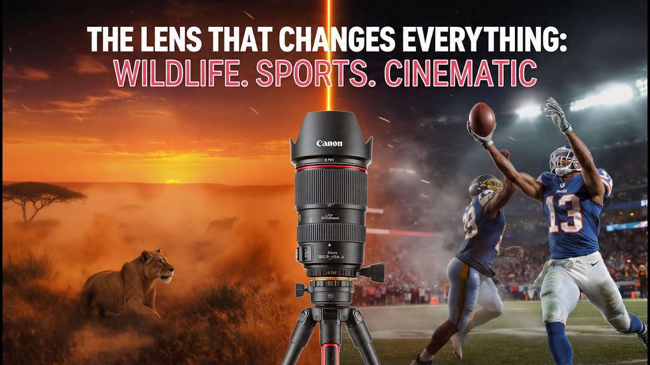CANON LEAKED! RF 300-600mm f/4.5-5.6 IS USM: The Sony Killer? 🚨