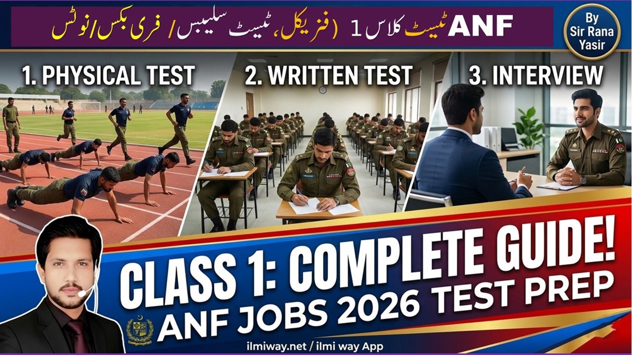 ANF Jobs 2026 Preparation: Complete Syllabus, Physical & Written Test Guide | ANF Class 1