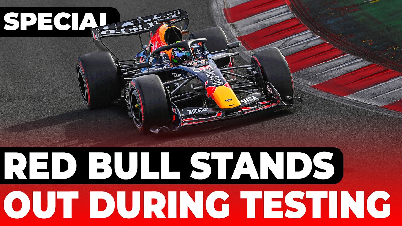 Red Bull stands out during F1 testing in Barcelona | GPFans Special