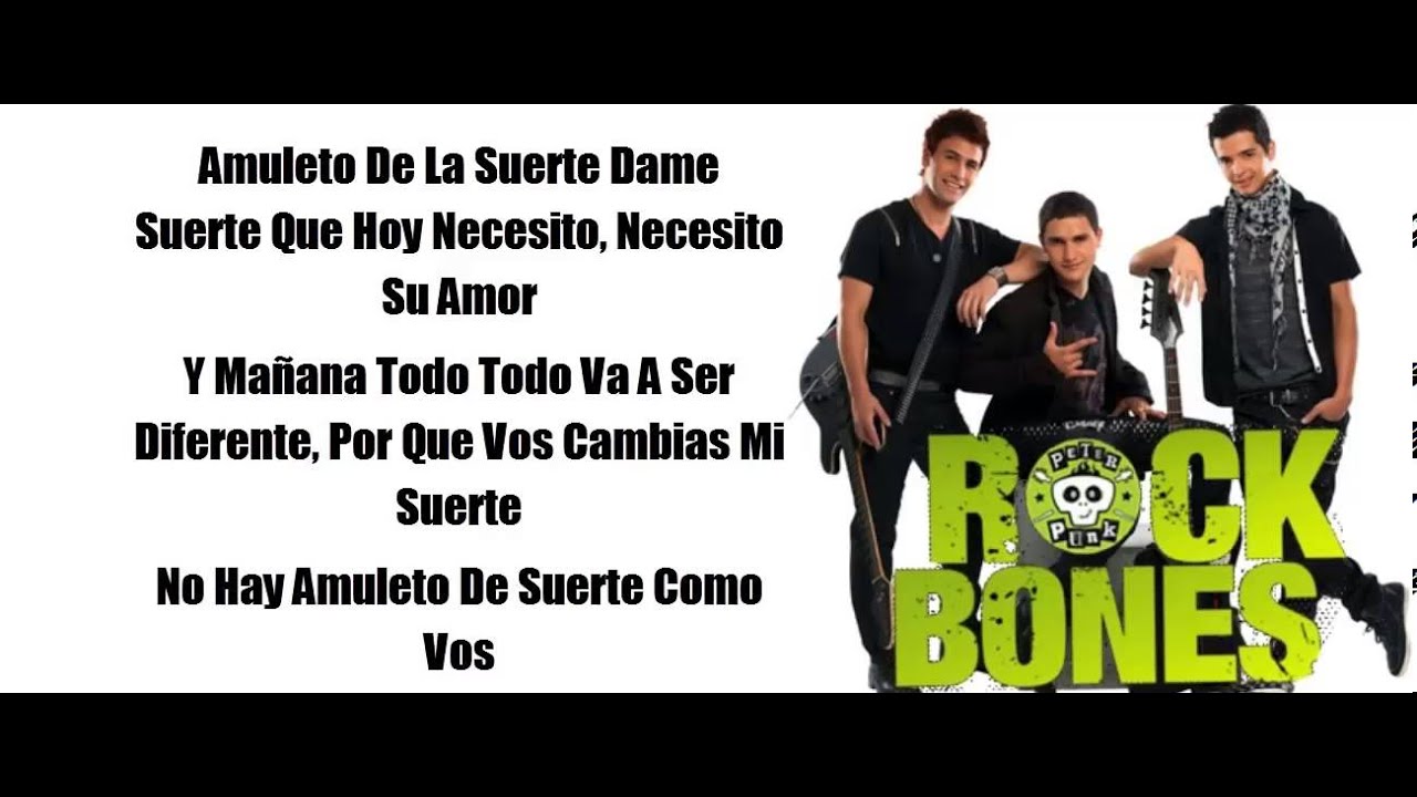Rock Bones - Amuleto (LETRA)