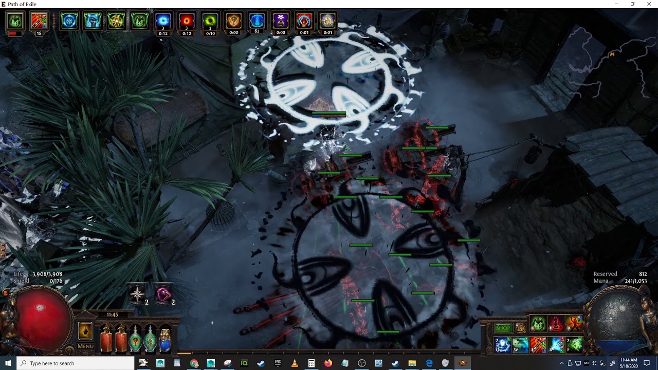 POE 18 SIEGE BALLISTA VS SIMULACRUM