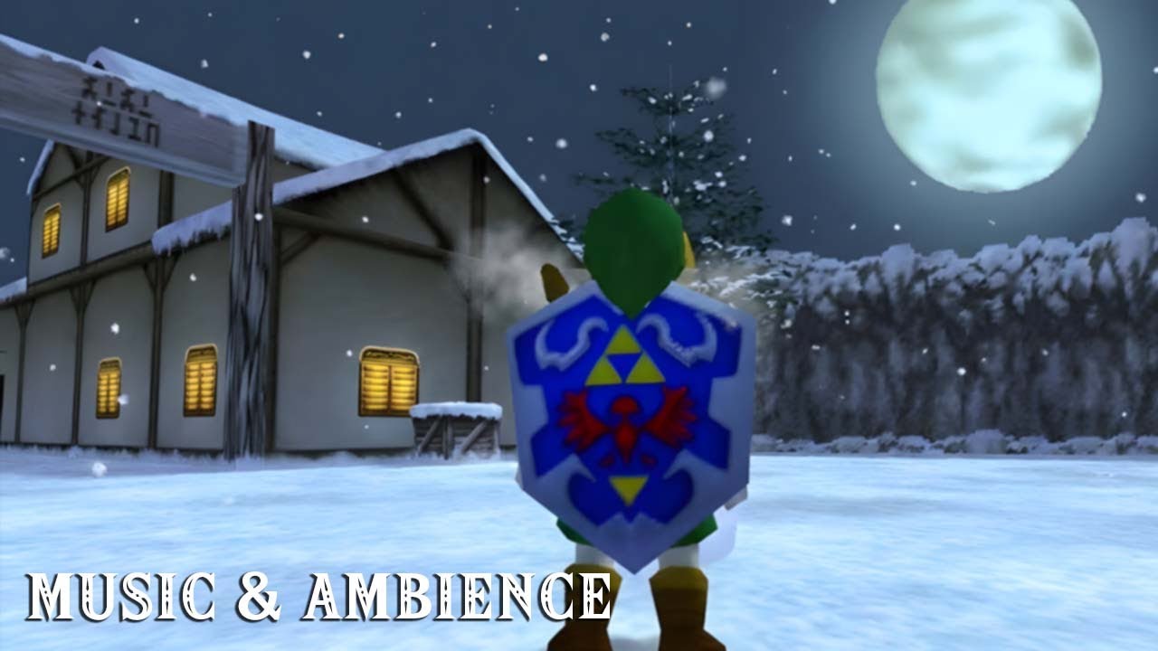 a safe place to rest... (relaxing zelda music & Winter Ambiance)