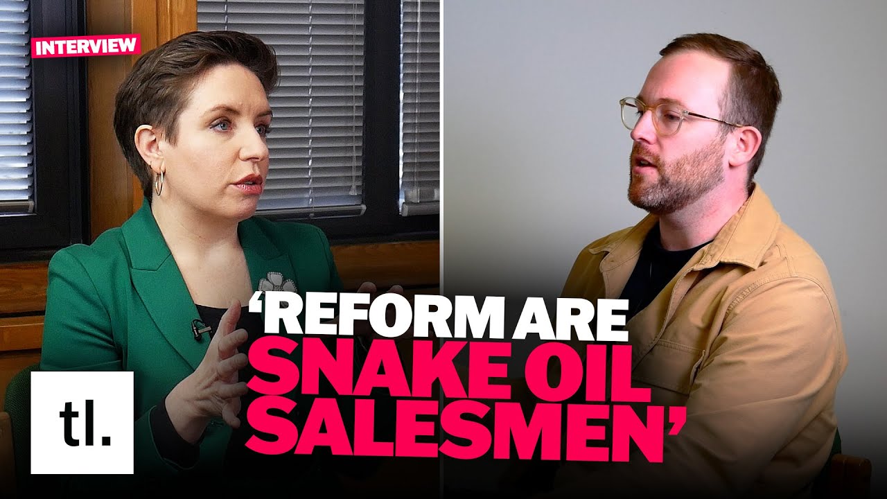 'We Are The Opposition To Reform' Lewis Talks To Green Co-leader Carla Denyer