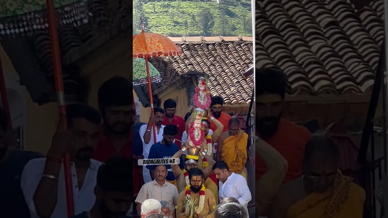 Jagathala Maangaali 2k24 | Jakadha Neelamari Amman ☂️| #ooty #nilgiris #baduga #habba