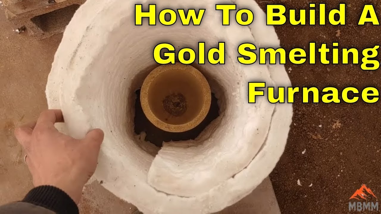 How To Build A Gold Smelting & Melting Furnace, Cheap, Easy, Fast!